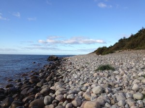 Klapperstenstrand, Hove, Norge