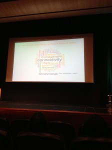 Ordmoln på konnektivitet.