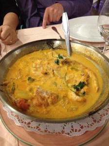 Kataplana med potatis och massa gott!