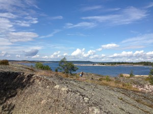 Tant Tång på väg till havet