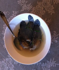 Svartmunnad smörbultssoppa