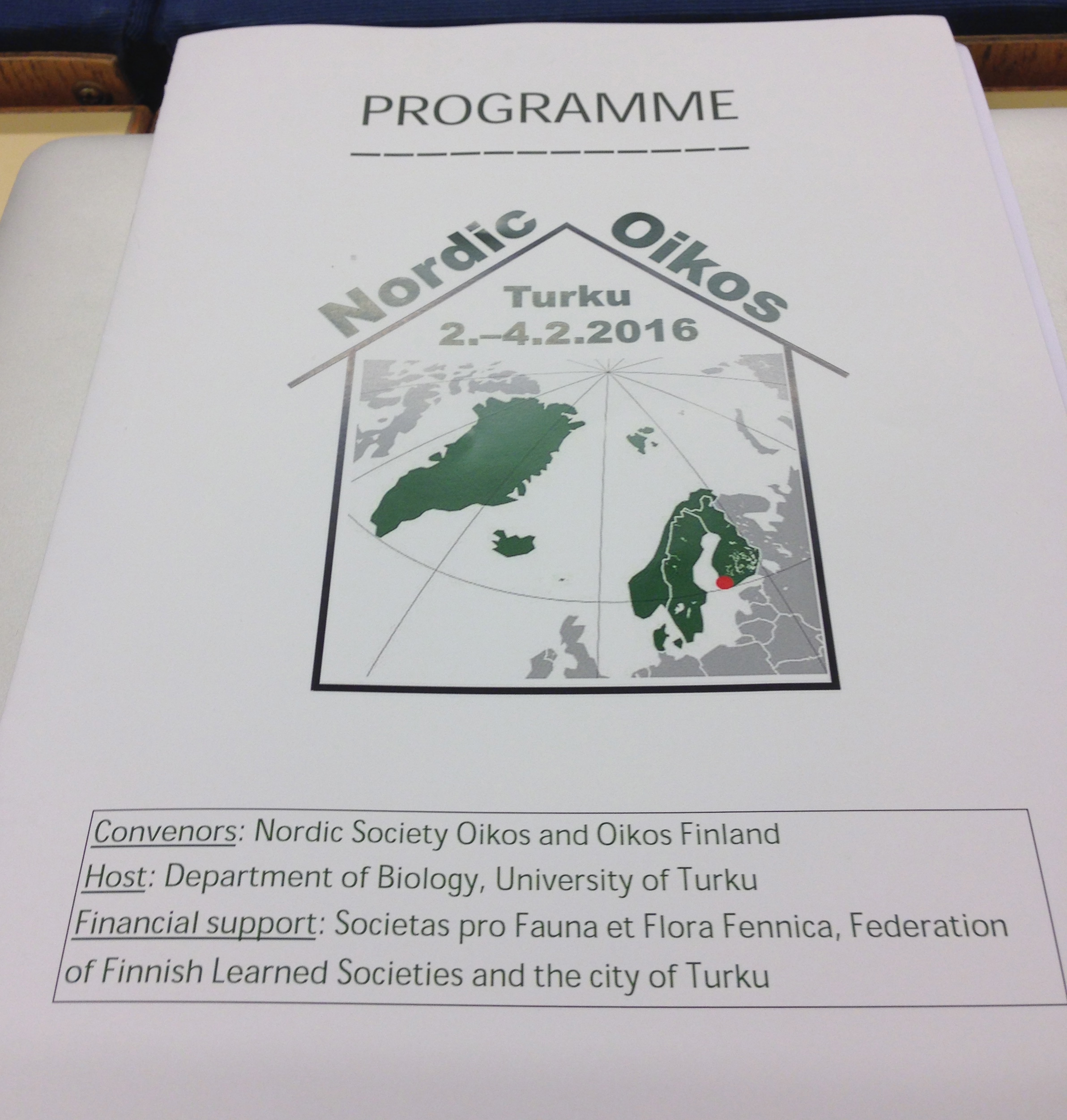 Programme 2016
