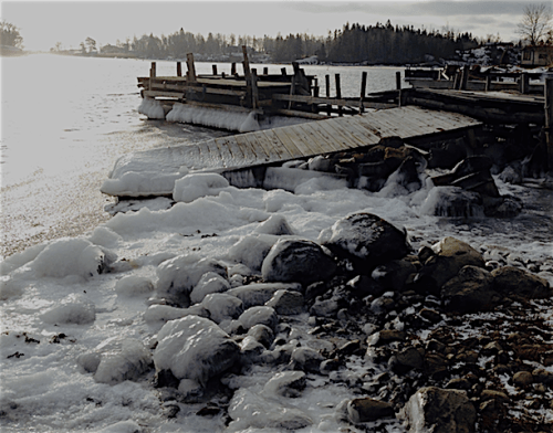 6 lågvatten o is - tången?