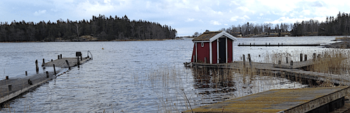 1 högvatten vid bryggan